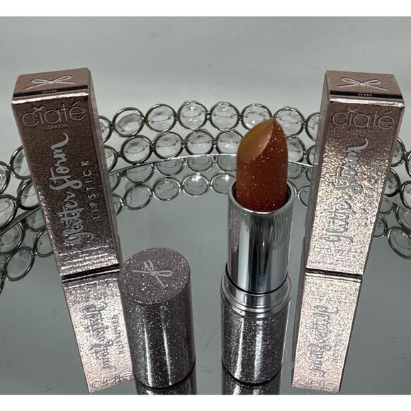 Ciate London Glitter Storm Metallic Lipstick Spark -NEW IN BOX - Picture 7 of 11
